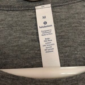 lululemon athletica Shirts - Gray Lulu Lemon Long Sleeve Shirt NWOT lululemon athletica Shirts - Gray Lulu Lemon Long Sleeve Shirt NWOT